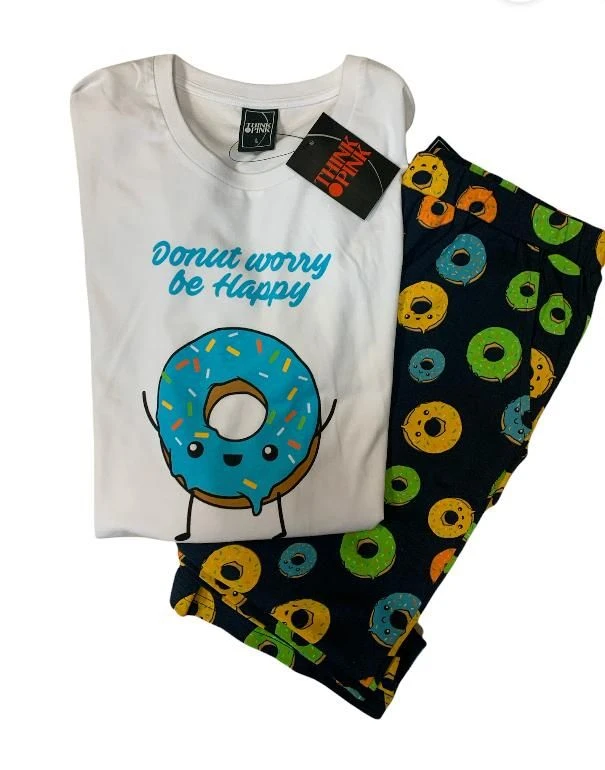 Pigiama Uomo Corto 100% Cotone THINK PINK 1001 Outlet 3 Pigiama Uomo Corto 100% Cotone THINK PINK 1001 Outlet