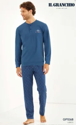 Pigiama Uomo Lungo IL GRANCHIO 1068