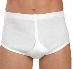 Slip Uomo Aperto Classico 100% Cotone Costina FELIS 202