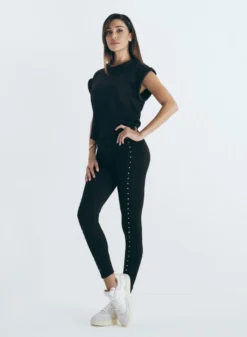 Leggins Donna Cotone Elasticizzato Moda Jadea 4519