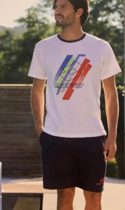 Completo Uomo Corto Cotone Lotto 5080 Prezzo Promozionale