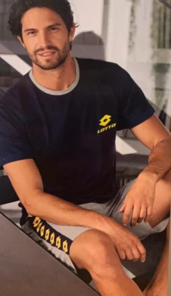 Completo Uomo Corto Cotone Lotto 5086 Prezzo Promozionale