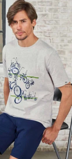 Pigiama Uomo Corto 100% Cotone You365 71349