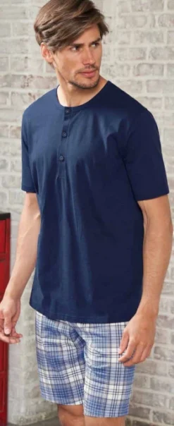 Pigiama Uomo Corto 100% Cotone You365 74401