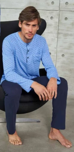 Pigiama Uomo 100% Cotone Jersey Leggero You365 74496