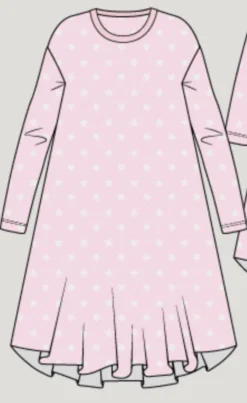 Camicia Da Notte Caldo Cotone FILA 4030 Pezzo Unico Campionario Scontatissimo