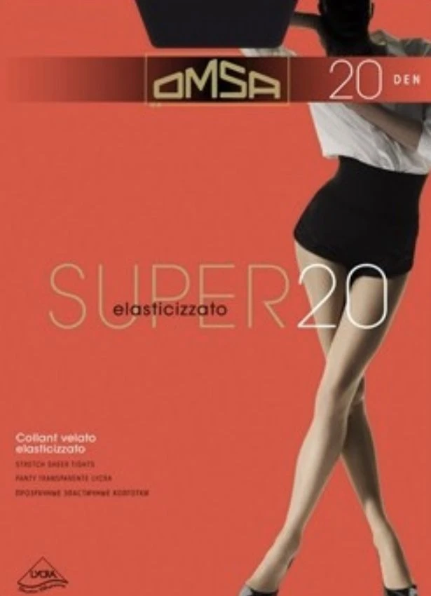 Collant Donna Velato Elasticizzato Omsa Super 20 3 Collant Donna Velato Elasticizzato Omsa Super 20