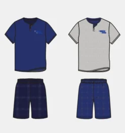 Pigiama Uomo CORTO Cotone Jersey Enrico Coveri 9131 7 Pigiama Uomo CORTO Cotone Jersey Enrico Coveri 9131 -INTIMO OUTLET Saldi 9131 b 2