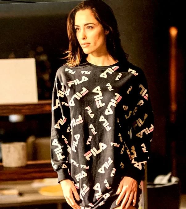 Abito Casa Cotone Felpato Invernale Fila 4066 5 Abito Casa Cotone Felpato Invernale Fila 4066 - immagine 3