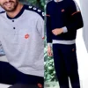 Pigiama Uomo Lungo 100% Cotone Jersey Lotto 4058 Prezzo Promozionale