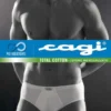 Slip Uomo Midi 100% Cotone Cagi Art.1291 -INTIMO OUTLET Saldi cattura1291b