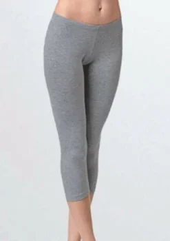 Leggins Donna Corto Capri Cotone Elasticizzato Jadea 4266
