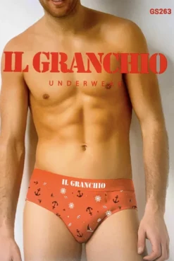 Slip Rosso Uomo IL Granchio 263