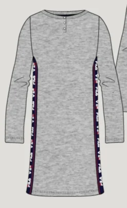 Camicia Da Notte Caldo Cotone FILA 4025 Pezzo Unico Scontatissimo