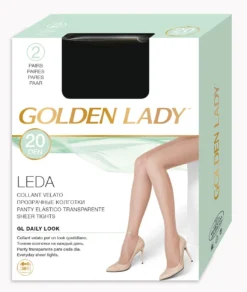Collant Velato 20 Den Golden Lady Art. Leda