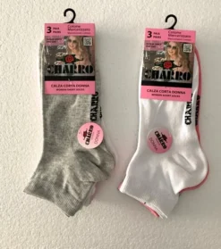 Calzino Donna Corto Cotone Mercerizzato El Charro Brenda -INTIMO OUTLET Saldi unito 1